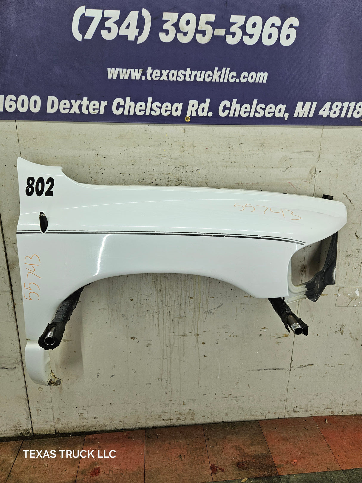 2003-2005 Dodge Ram 3rd Gen 1500 2500 3500 RH Passenger Side Fender - White