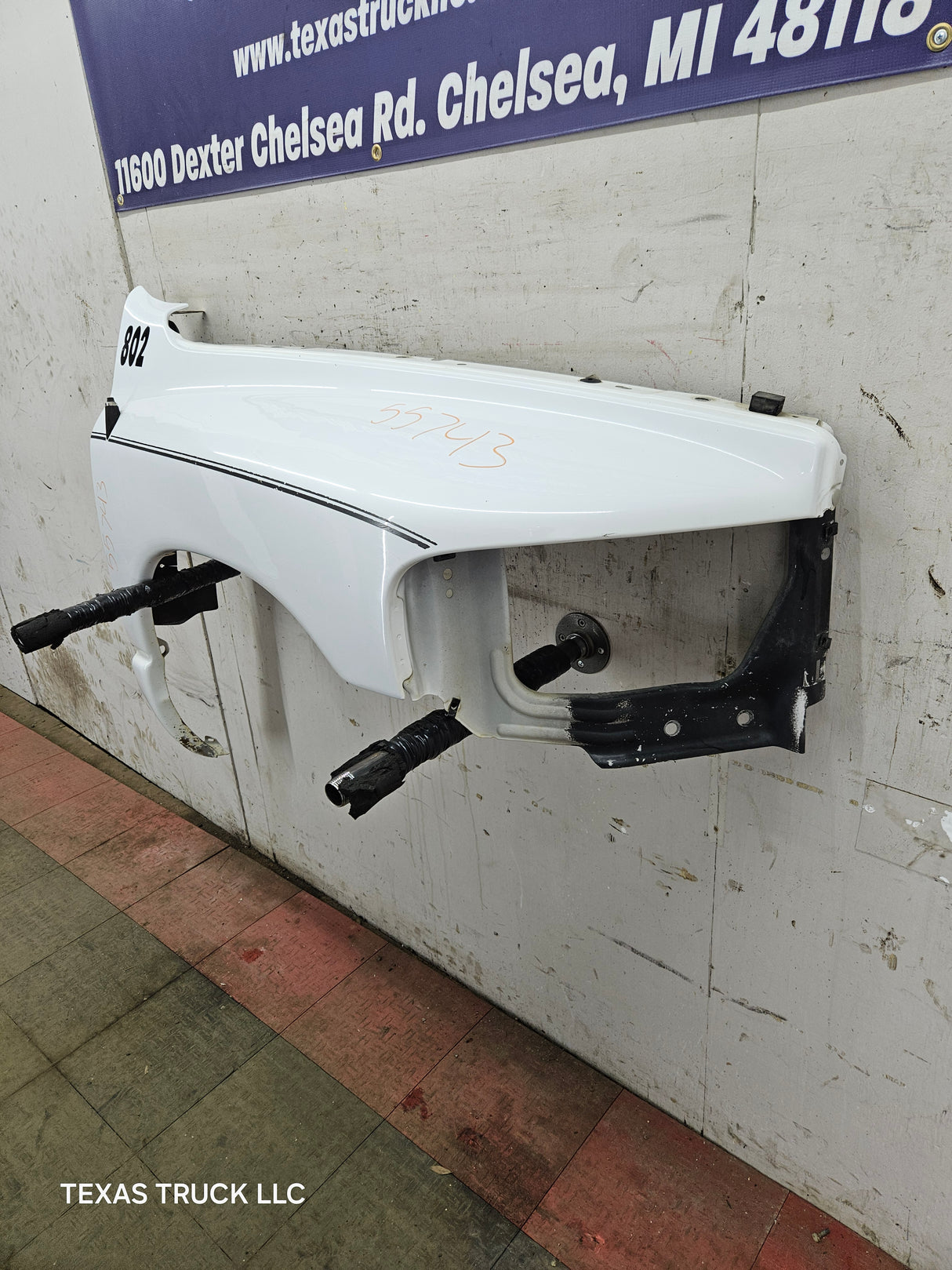 2003-2005 Dodge Ram 3rd Gen 1500 2500 3500 RH Passenger Side Fender - White