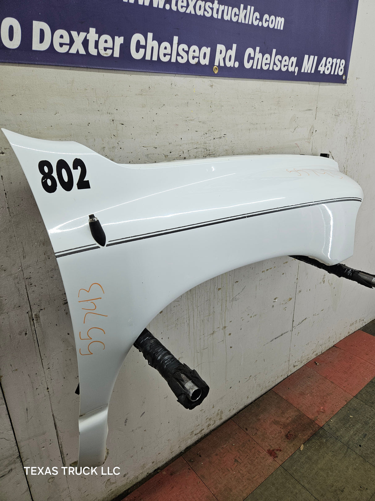 2003-2005 Dodge Ram 3rd Gen 1500 2500 3500 RH Passenger Side Fender - White