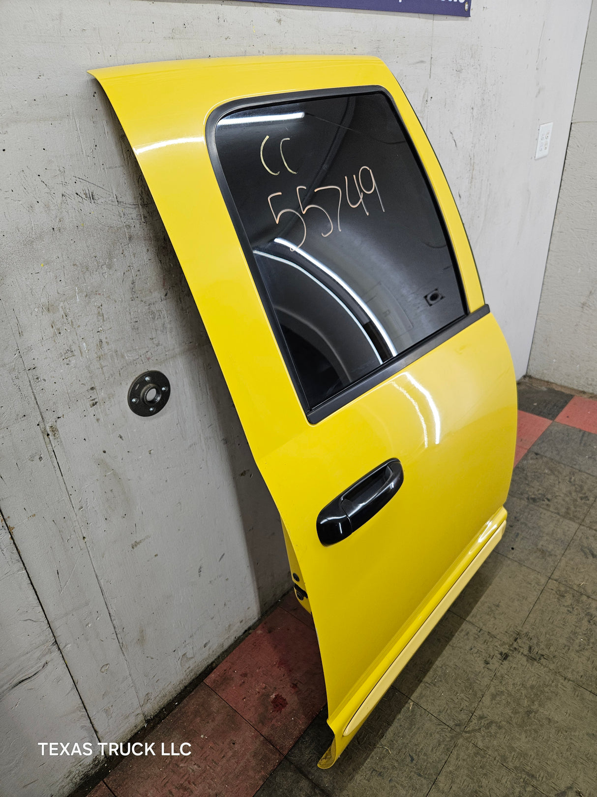 2003-2008 Dodge Ram 3rd Gen RH Passenger Side Rear Quad Cab Crew Cab Door 1500 2500 3500 4500 5500 - Yellow