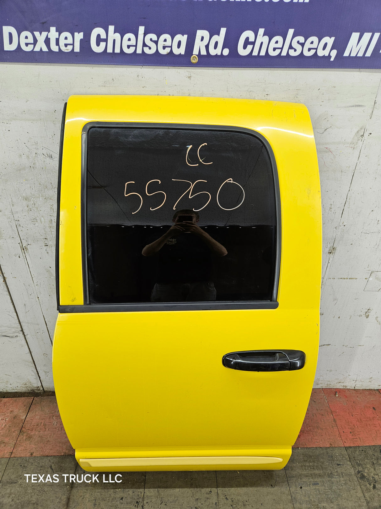 2003-2008 Dodge Ram 3rd Gen LH Driver Side Rear Quad Cab Crew Cab Door 1500 2500 3500 4500 5500- Yellow