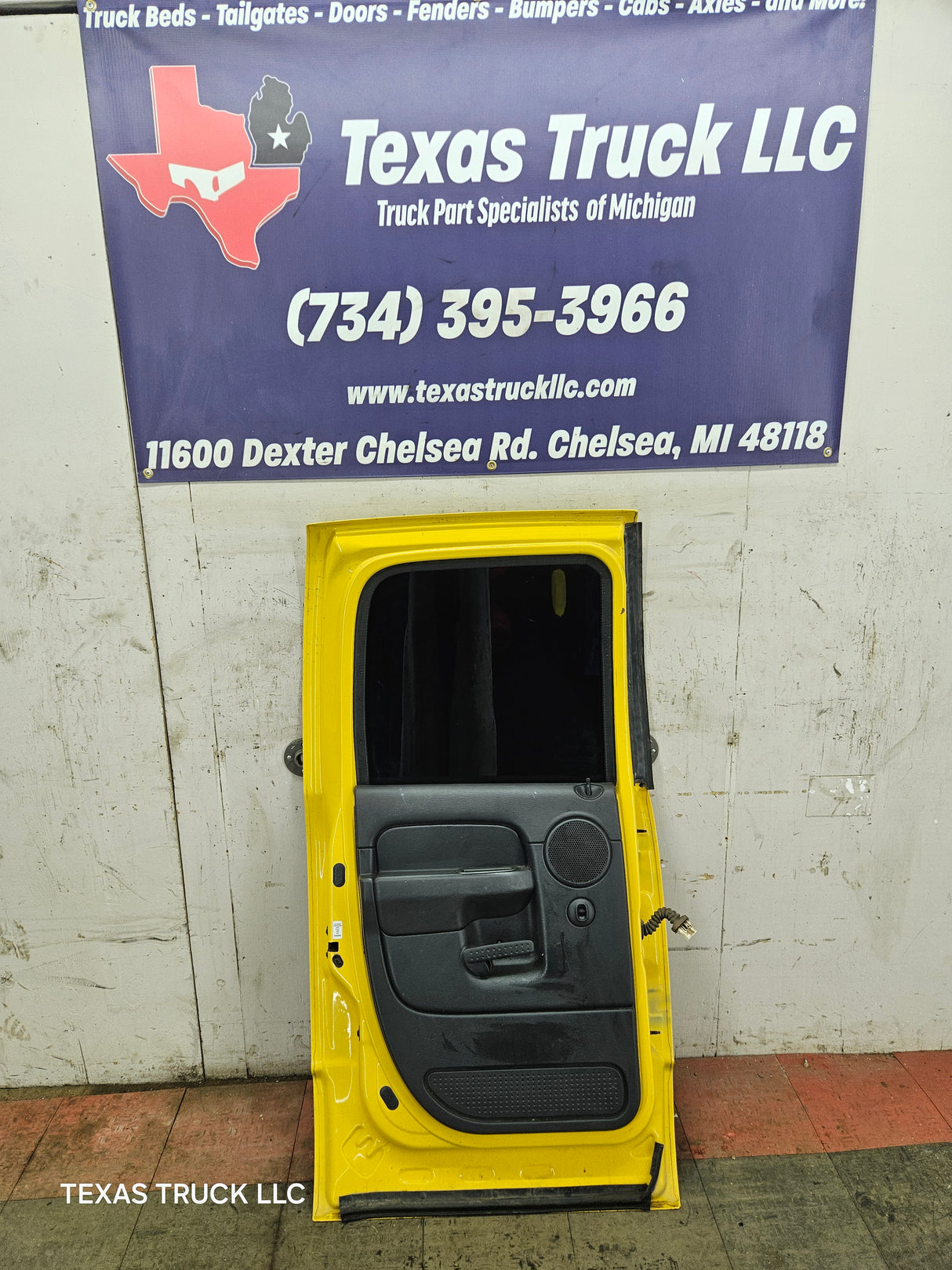 2003-2008 Dodge Ram 3rd Gen LH Driver Side Rear Quad Cab Crew Cab Door 1500 2500 3500 4500 5500- Yellow