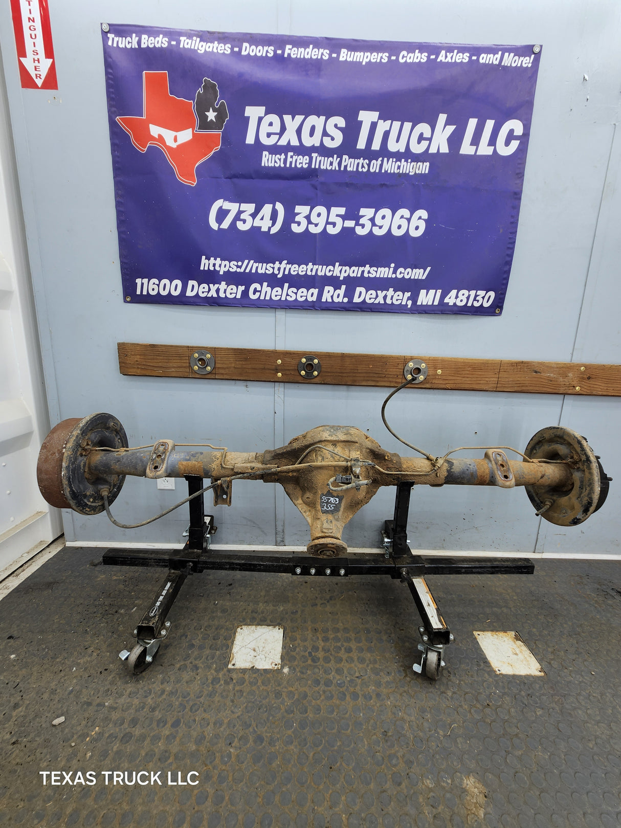 2000-2002 Dodge Ram 1500 3.55 Rear Axle 2nd Gen
