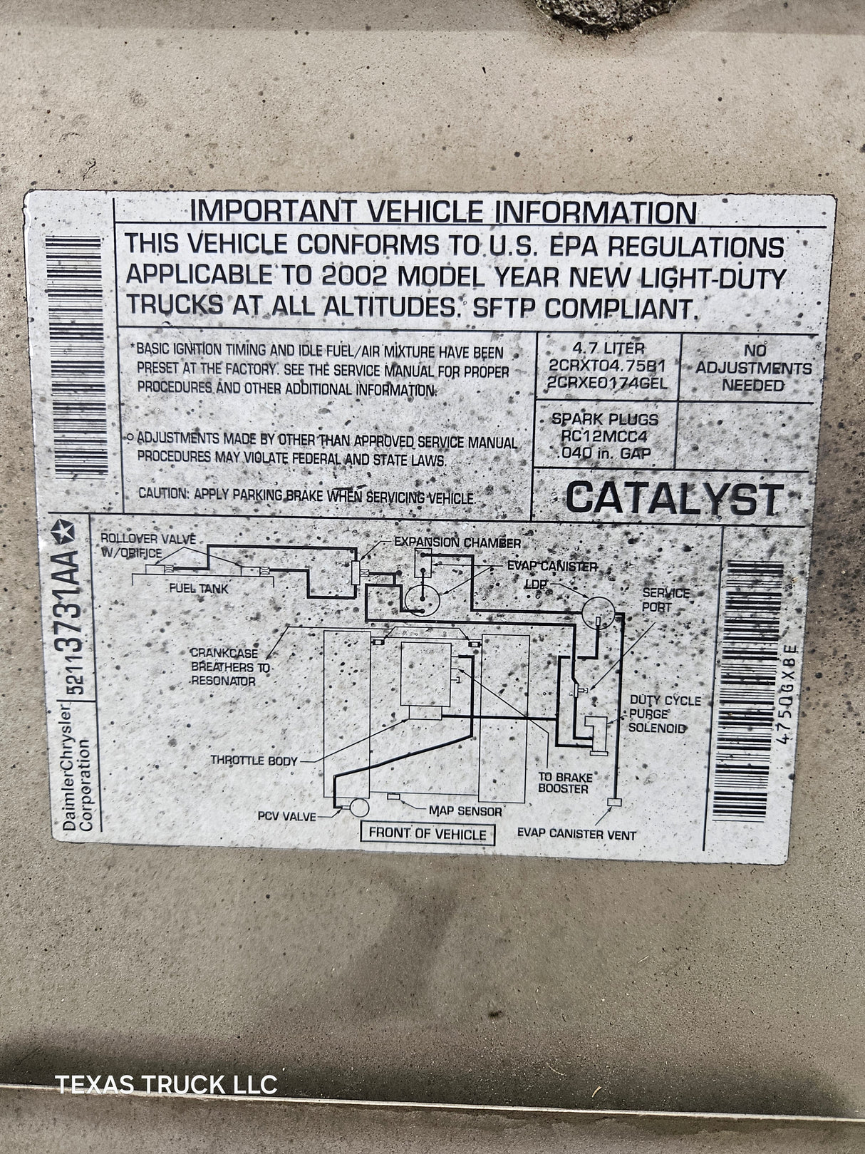 2003-2008 Dodge Ram 3rd Gen 1500 2500 3500 Hood - Tan