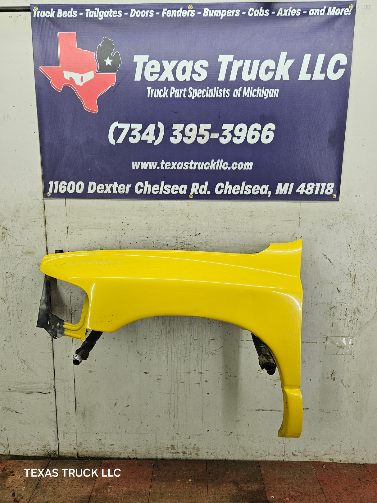 2003-2005 Dodge Ram 3rd Gen 1500 2500 3500 LH Driver Side Fender - Yellow