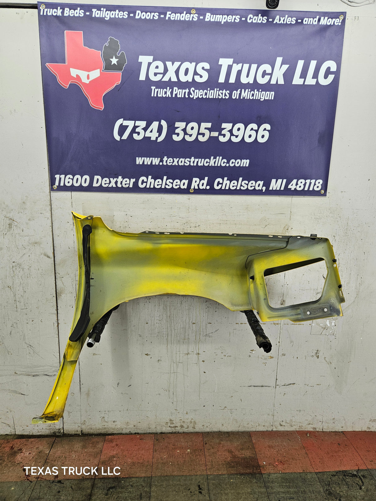 2003-2005 Dodge Ram 3rd Gen 1500 2500 3500 LH Driver Side Fender - Yellow