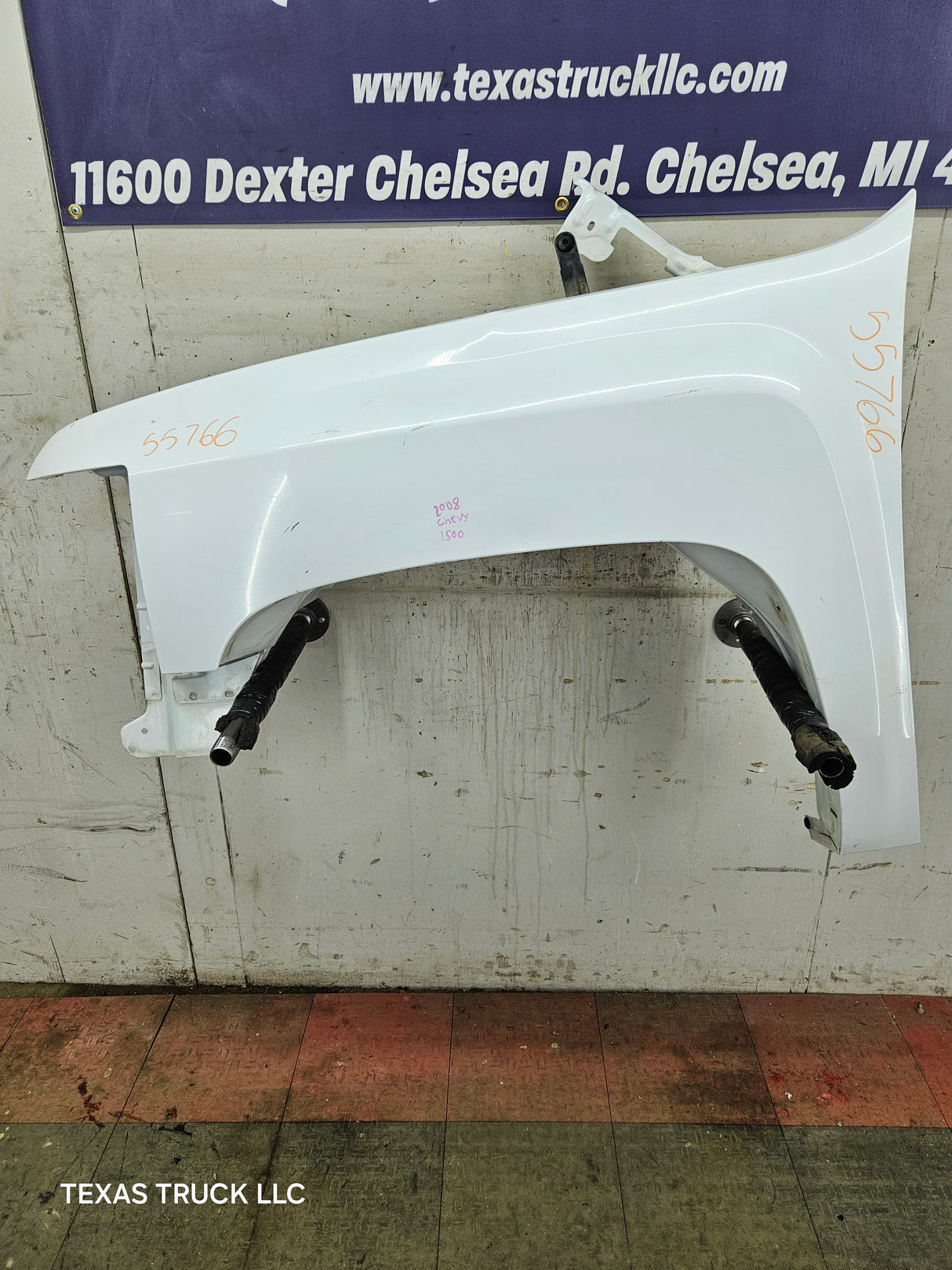2007-2013 Chevrolet Silverado Driver Side Front LH Fender 1500 2500 3500 HD - White