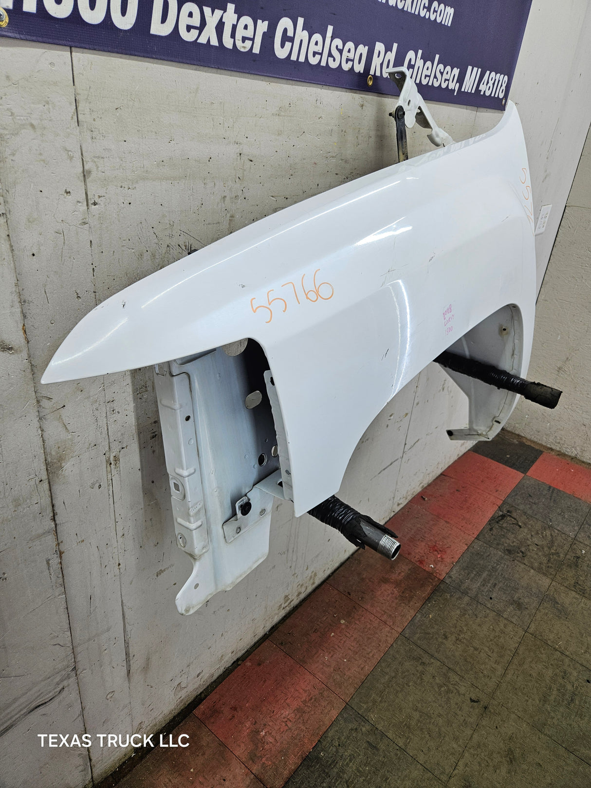 2007-2013 Chevrolet Silverado Driver Side Front LH Fender 1500 2500 3500 HD - White