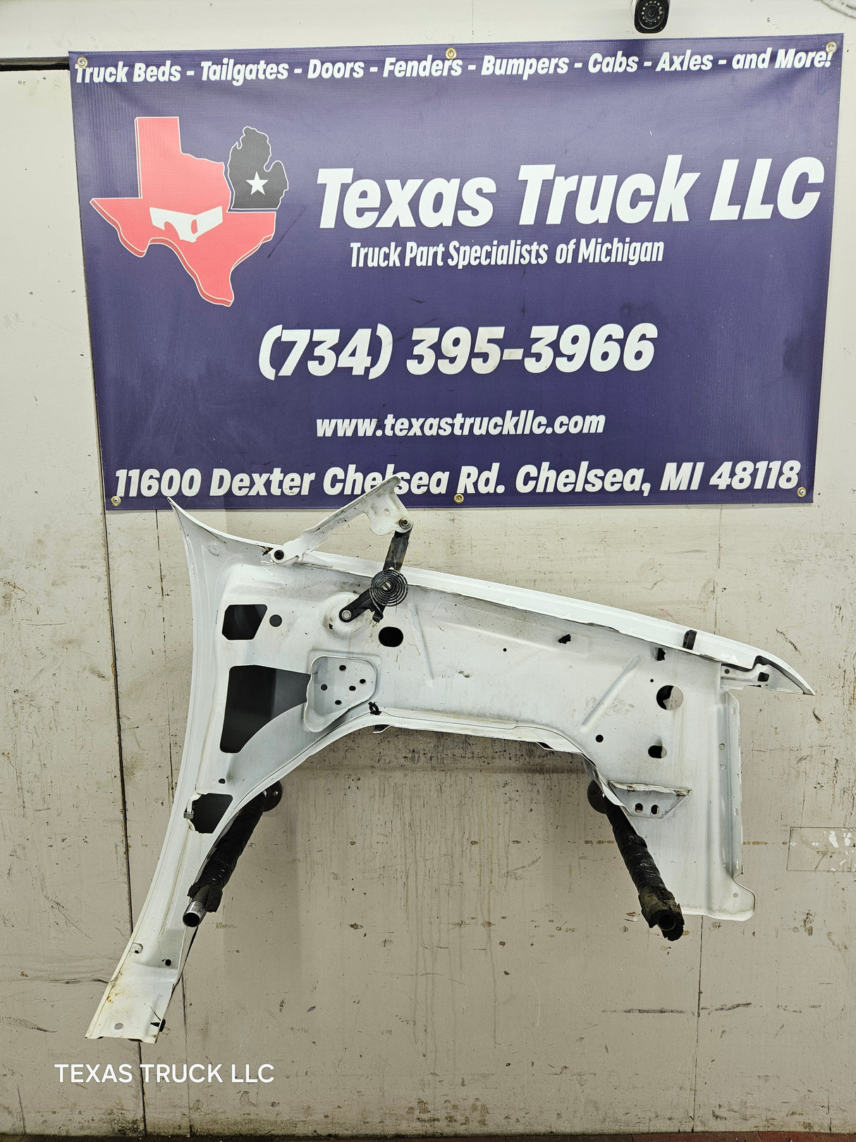 2007-2013 Chevrolet Silverado Driver Side Front LH Fender 1500 2500 3500 HD - White