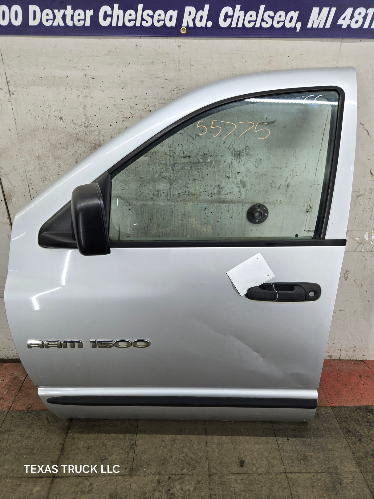 2003-2008 Dodge Ram 3rd Gen Driver Side Front Quad Cab Crew Cab Door 1500 2500 3500 4500 5500 - Silver