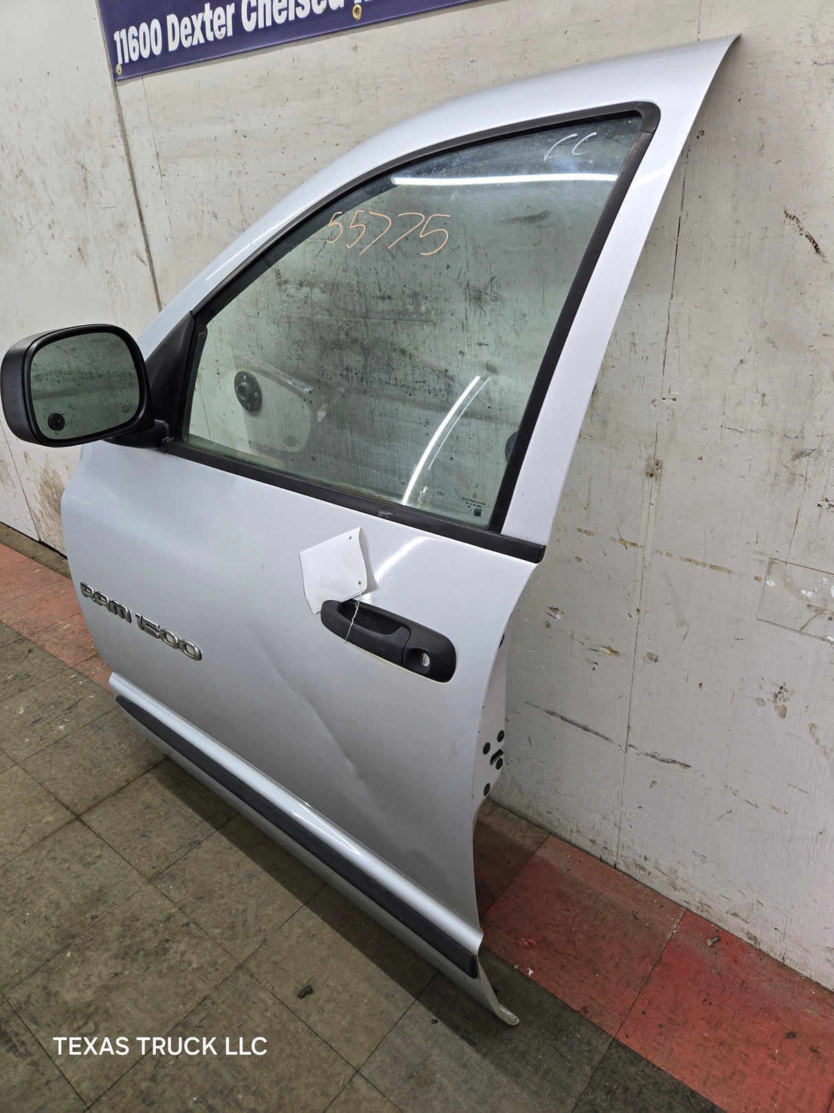 2003-2008 Dodge Ram 3rd Gen Driver Side Front Quad Cab Crew Cab Door 1500 2500 3500 4500 5500 - Silver