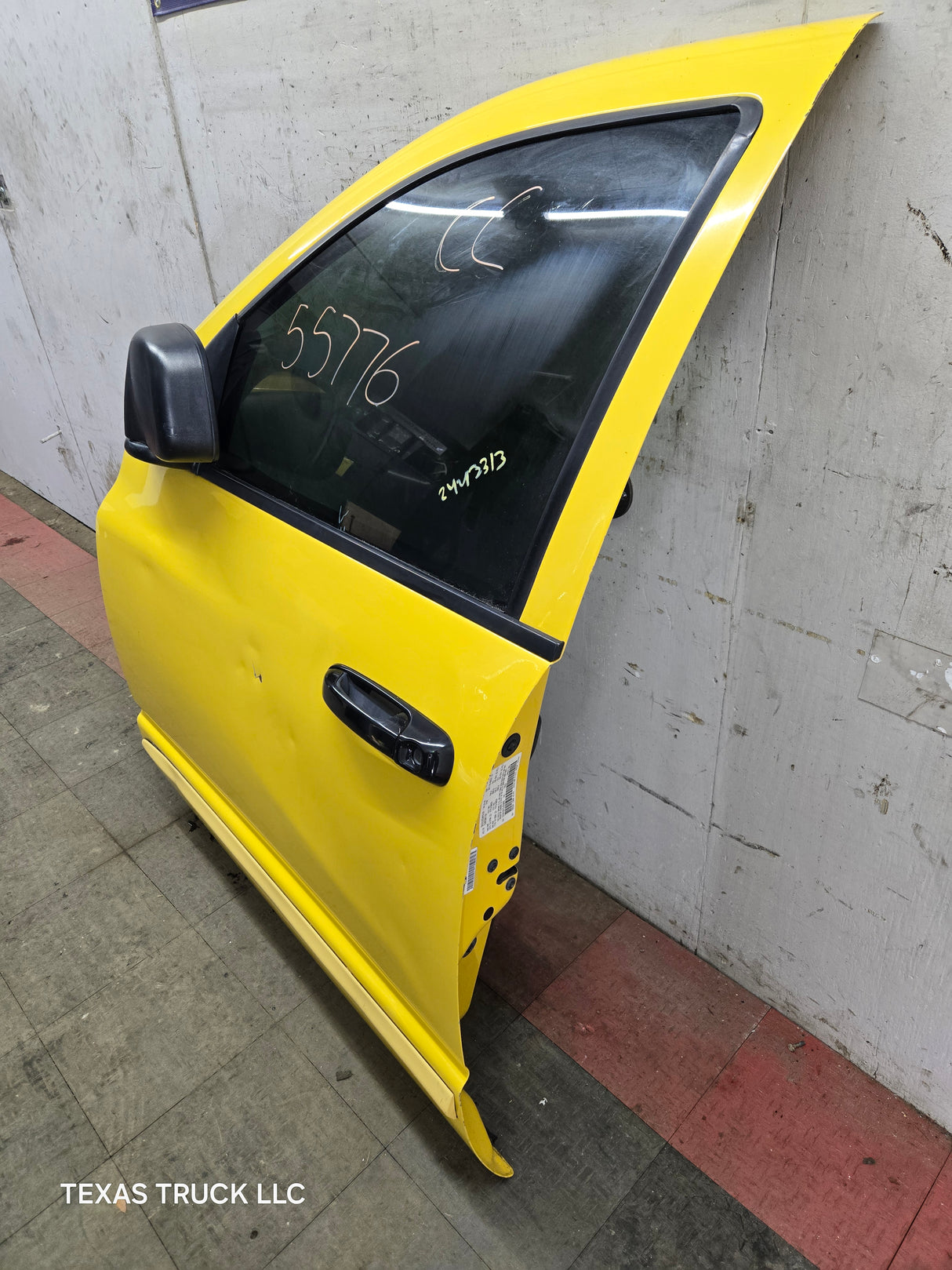 2003-2008 Dodge Ram 3rd Gen Driver Side Front Quad Cab Crew Cab Door 1500 2500 3500 4500 5500 - Yellow