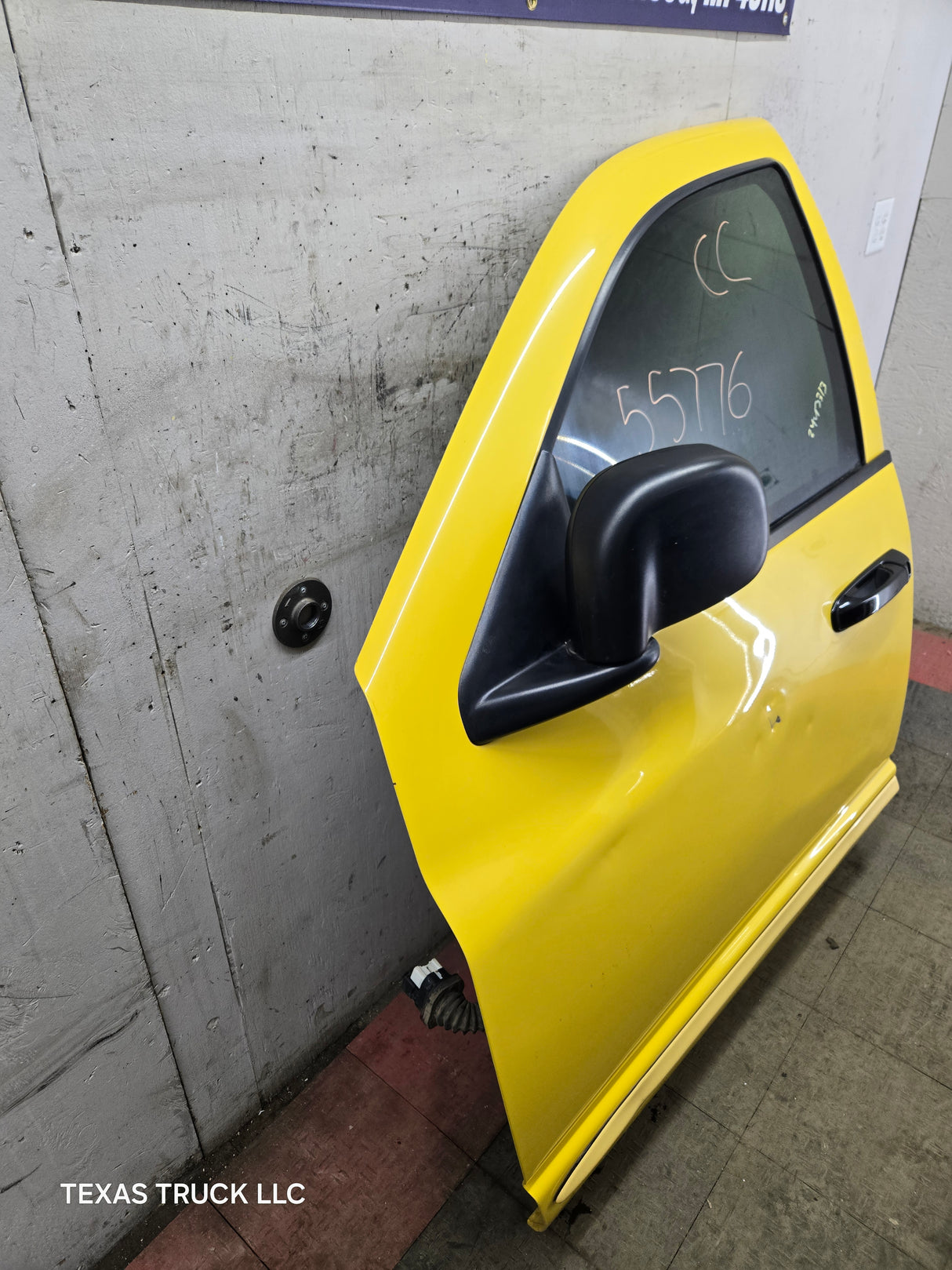 2003-2008 Dodge Ram 3rd Gen Driver Side Front Quad Cab Crew Cab Door 1500 2500 3500 4500 5500 - Yellow