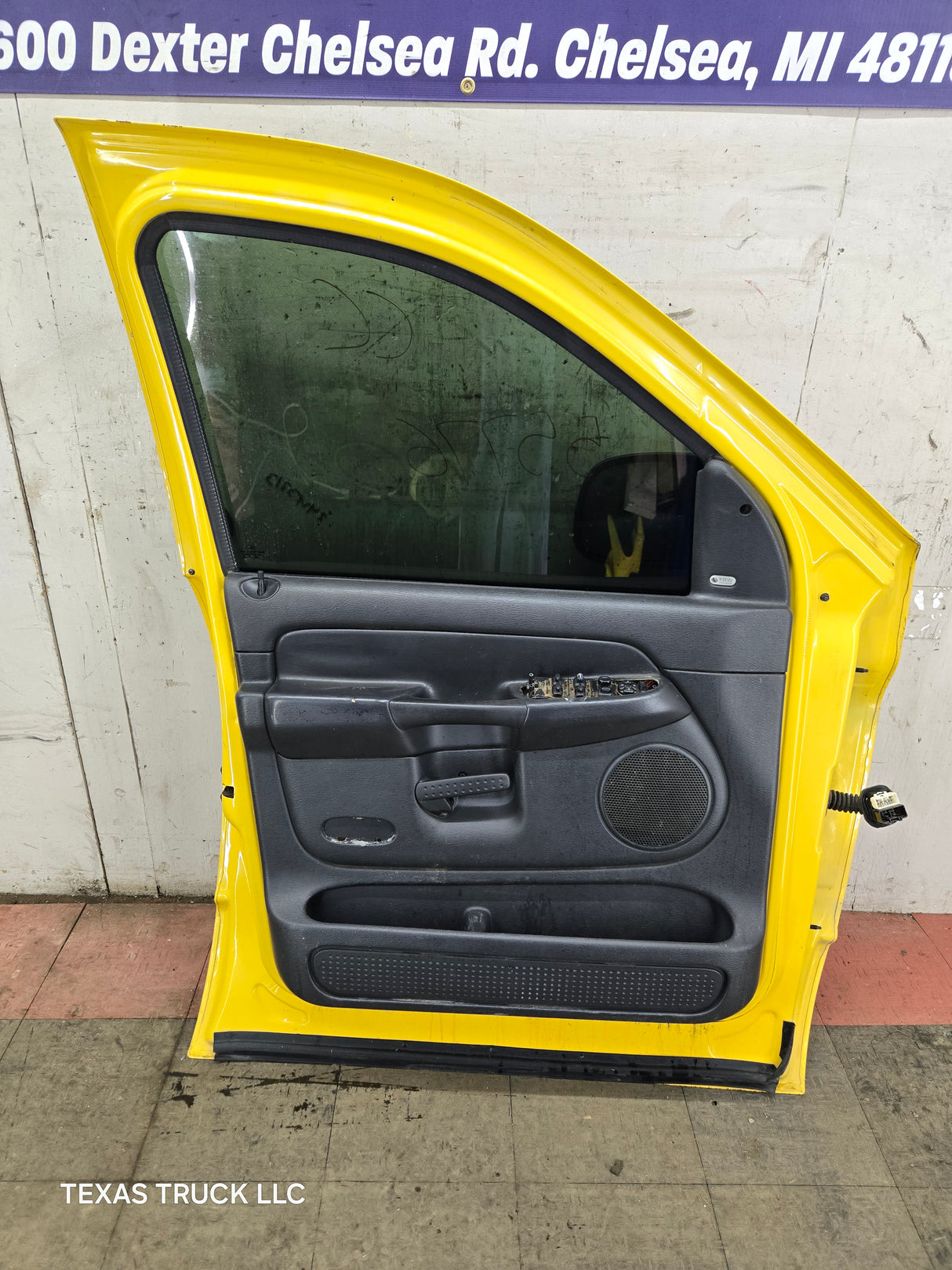 2003-2008 Dodge Ram 3rd Gen Driver Side Front Quad Cab Crew Cab Door 1500 2500 3500 4500 5500 - Yellow