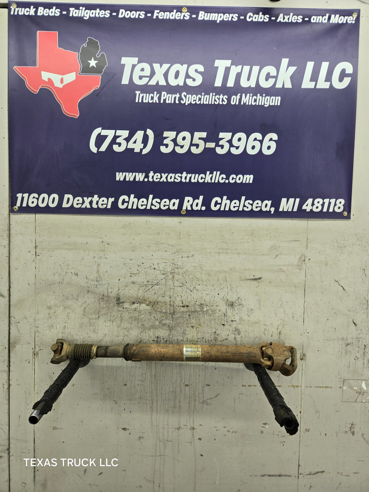2011-2016 Ford F250 F350 F450 F550 Super Duty Front Drive Shaft BC34-4A376-EA