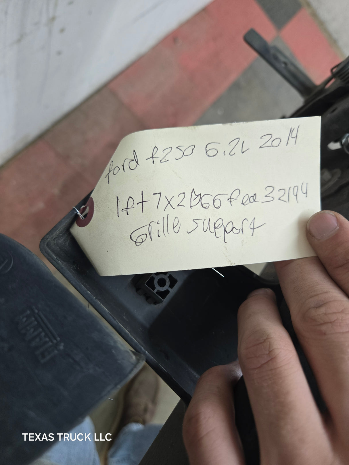 2011-2016 Ford Super Duty Chrome Upper & Lower Grill Support F250 F350 F450 F550