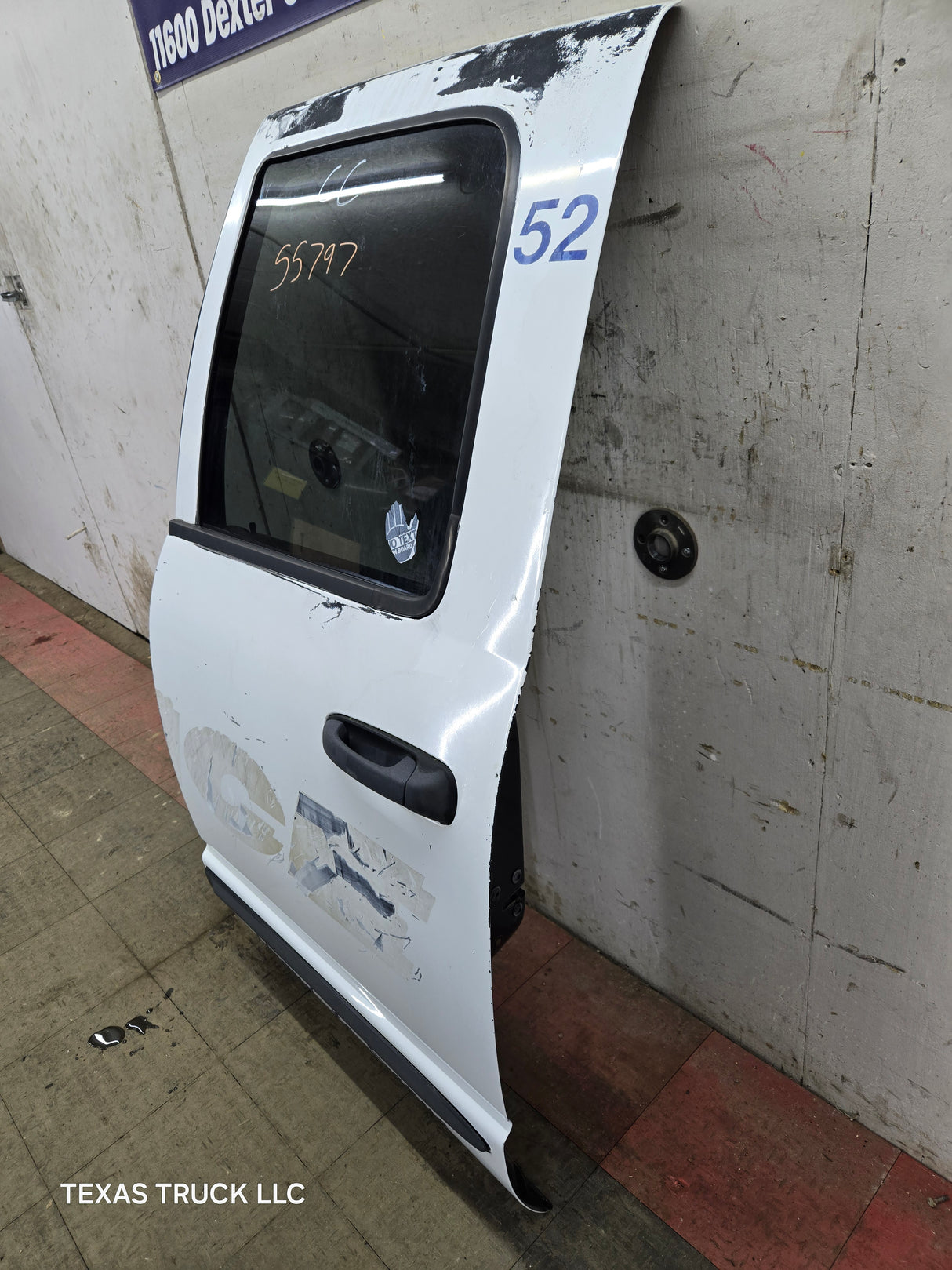 2003-2008 Dodge Ram 3rd Gen LH Driver Rear Quad Cab Door 1500 2500 3500 4500 5500 - White