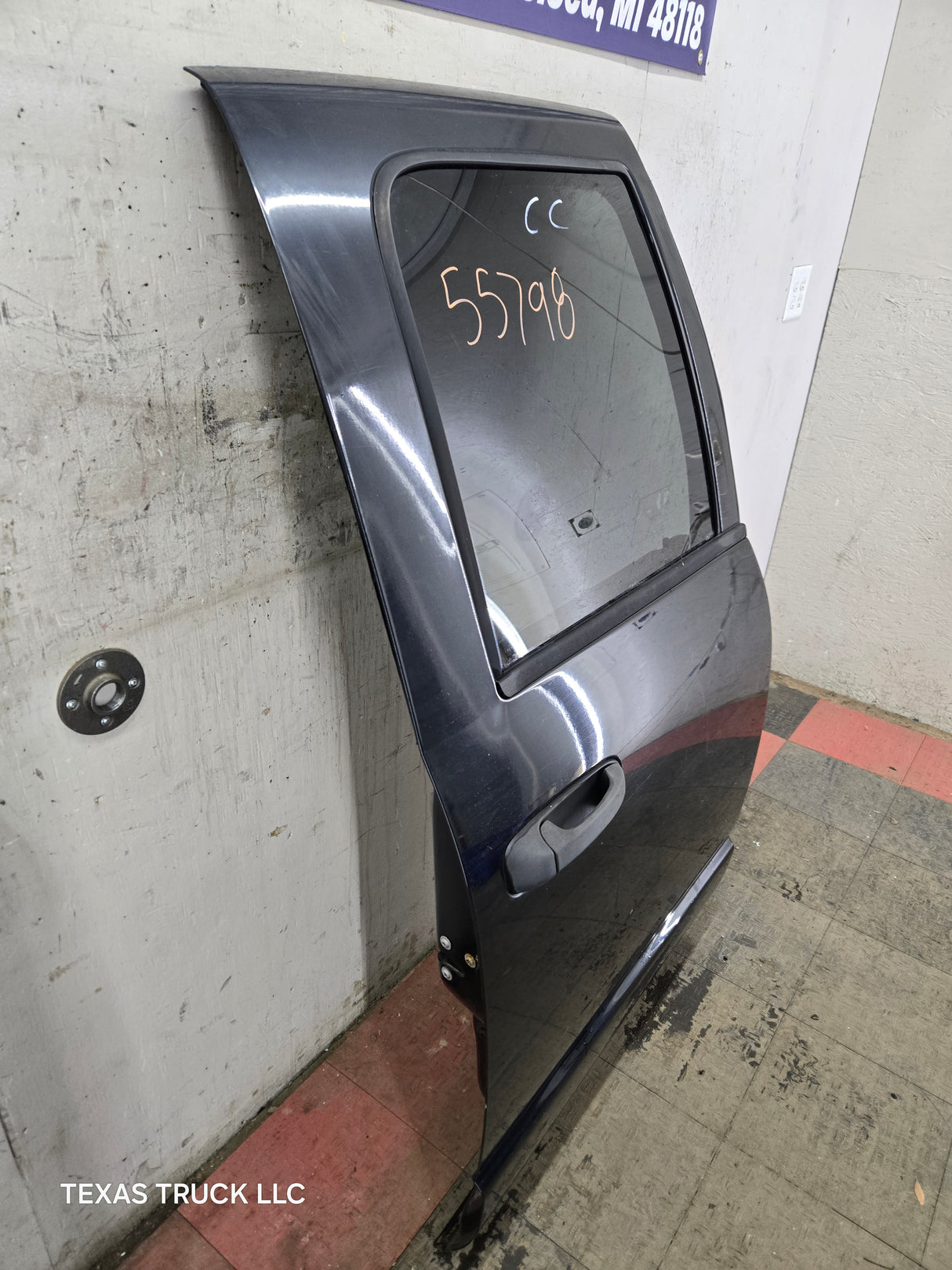 2003-2008 Dodge Ram 3rd Gen RH Passenger Side Rear Quad Cab Door 1500 2500 3500 4500 5500 - Black