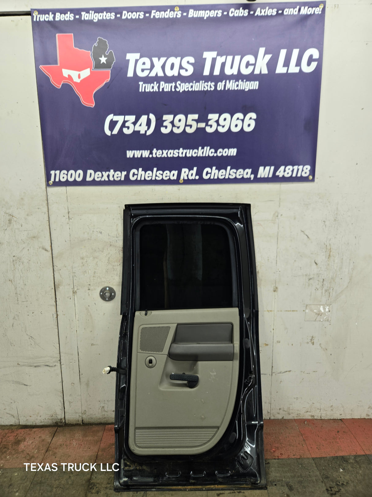 2003-2008 Dodge Ram 3rd Gen RH Passenger Side Rear Quad Cab Door 1500 2500 3500 4500 5500 - Black