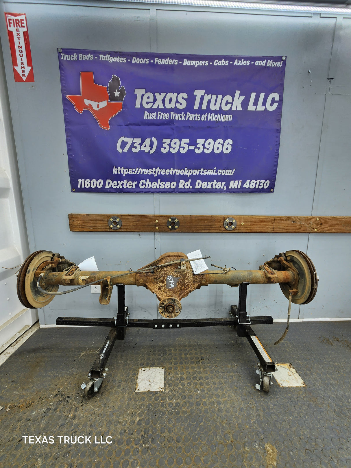 2002-2005 Dodge Ram 1500 Rear Axle 3.55 Gear Ratio 3rd Gen