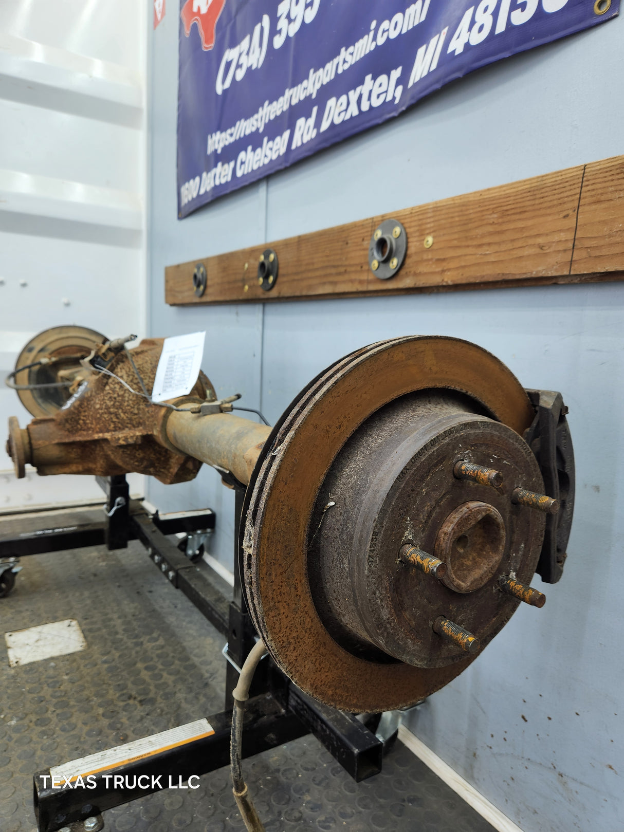 2002-2005 Dodge Ram 1500 Rear Axle 3.55 Gear Ratio 3rd Gen