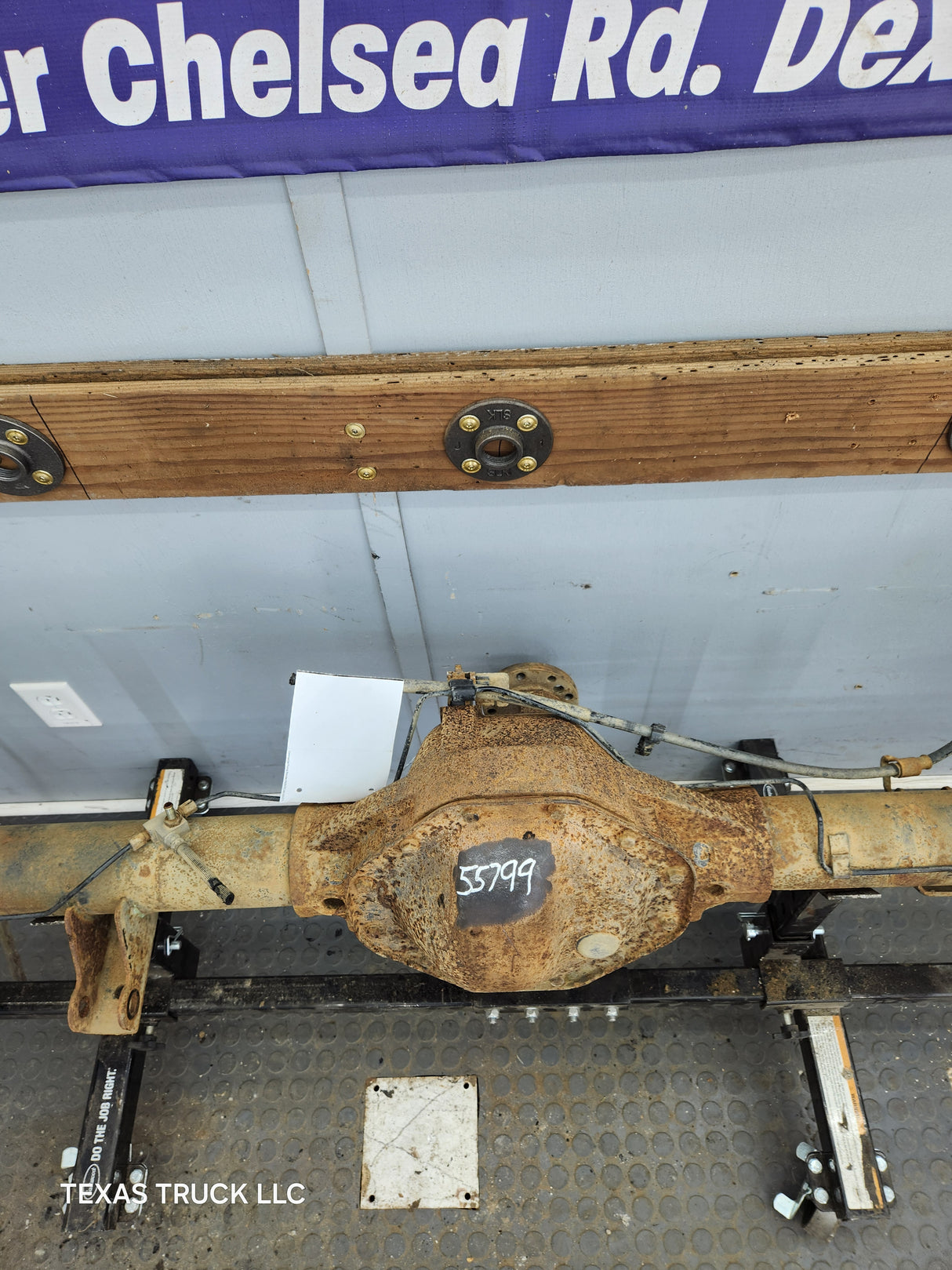 2002-2005 Dodge Ram 1500 Rear Axle 3.55 Gear Ratio 3rd Gen