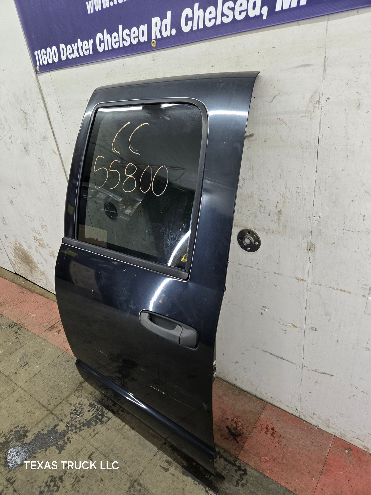 2003-2008 Dodge Ram 3rd Gen LH Driver Rear Quad Cab Door 1500 2500 3500 4500 5500 - Black