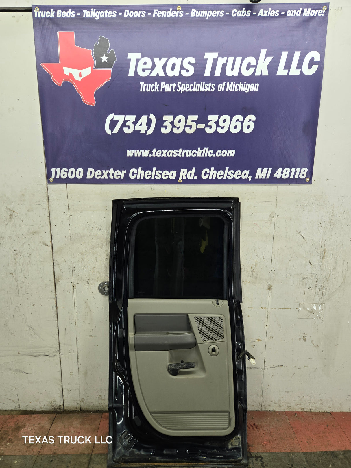 2003-2008 Dodge Ram 3rd Gen LH Driver Rear Quad Cab Door 1500 2500 3500 4500 5500 - Black