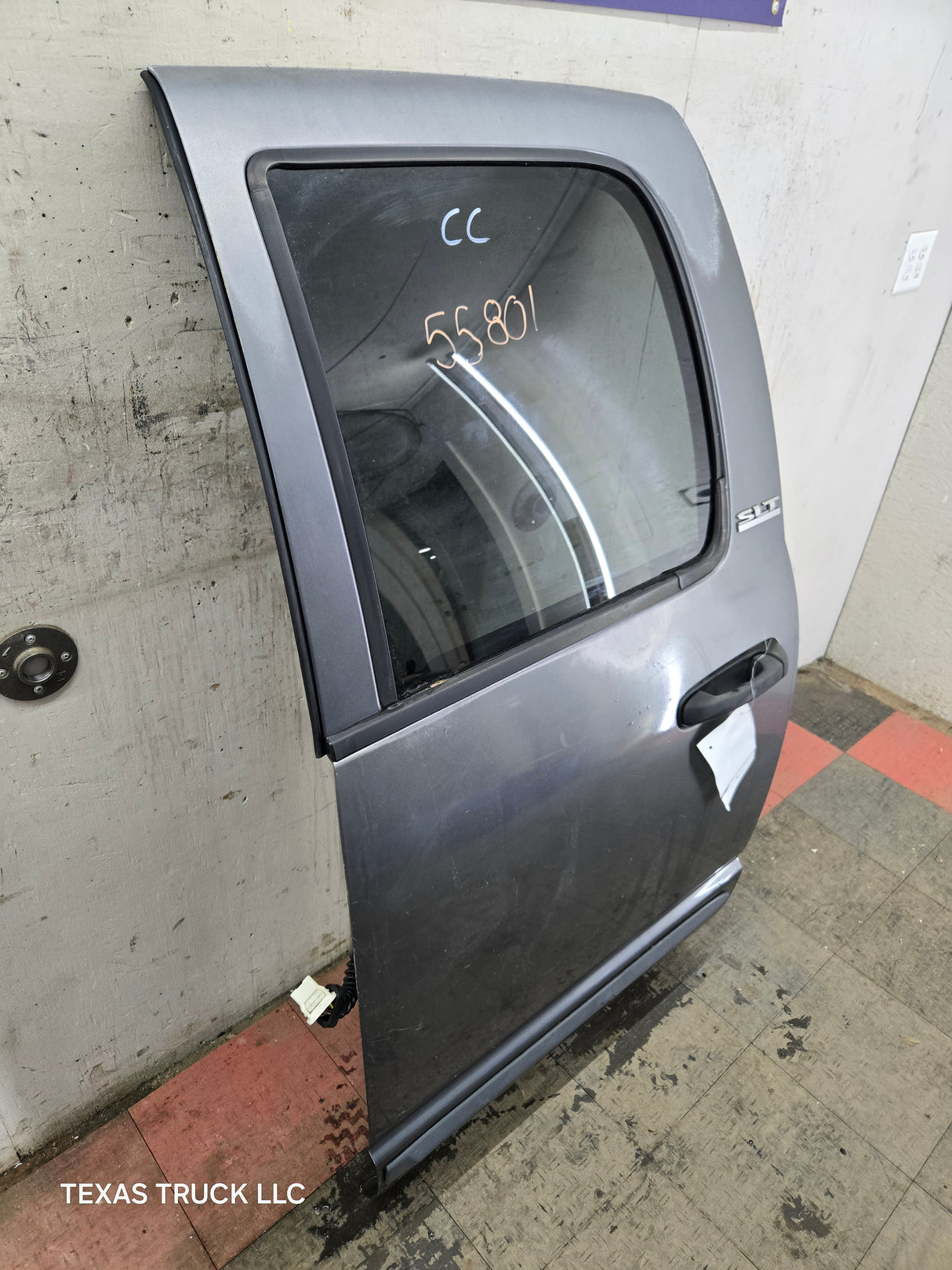 2003-2008 Dodge Ram 3rd Gen LH Driver Rear Quad Cab Door 1500 2500 3500 4500 5500 - Grey