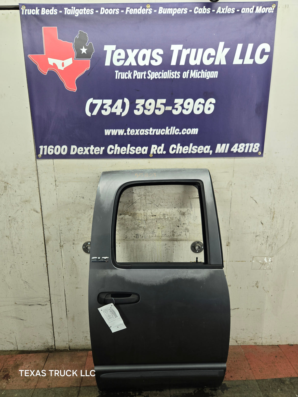 2003-2008 Dodge Ram 3rd Gen RH Passenger Side Rear Quad Cab Door 1500 2500 3500 4500 5500 - Grey