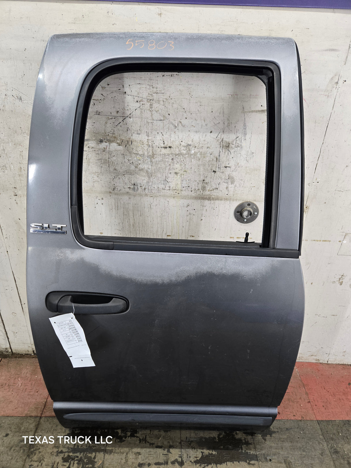 2003-2008 Dodge Ram 3rd Gen RH Passenger Side Rear Quad Cab Door 1500 2500 3500 4500 5500 - Grey
