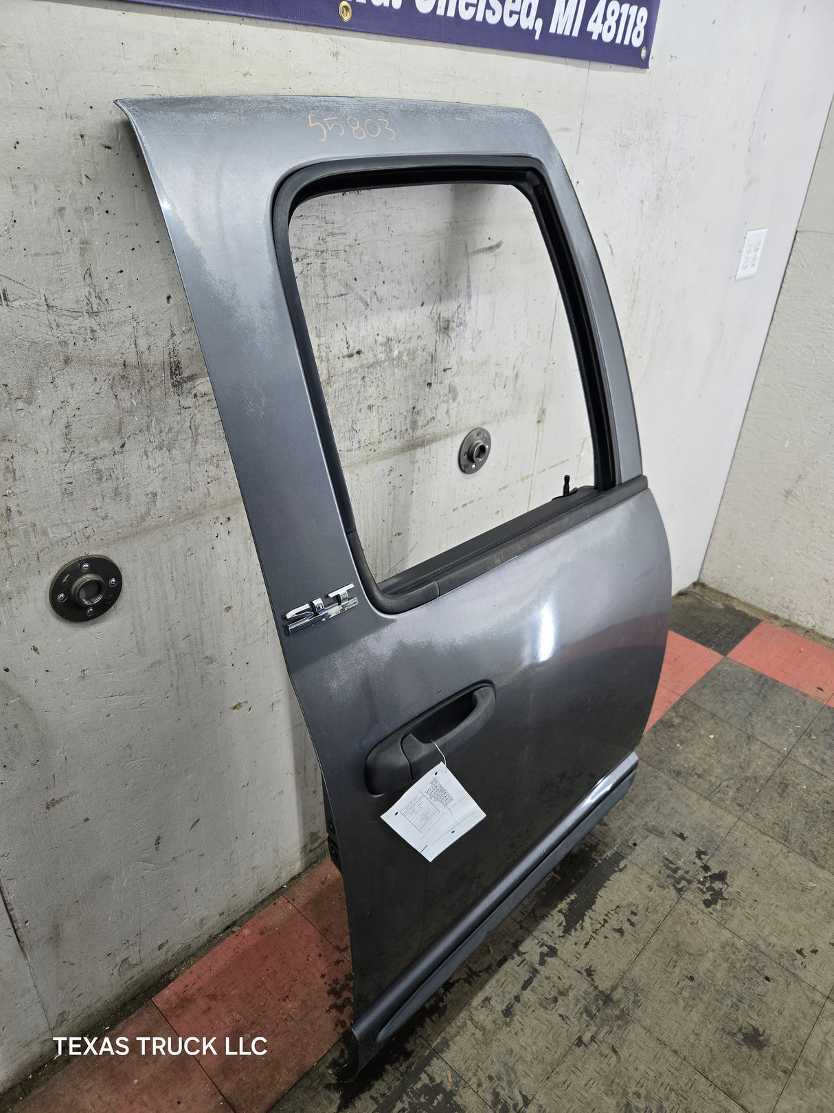 2003-2008 Dodge Ram 3rd Gen RH Passenger Side Rear Quad Cab Door 1500 2500 3500 4500 5500 - Grey