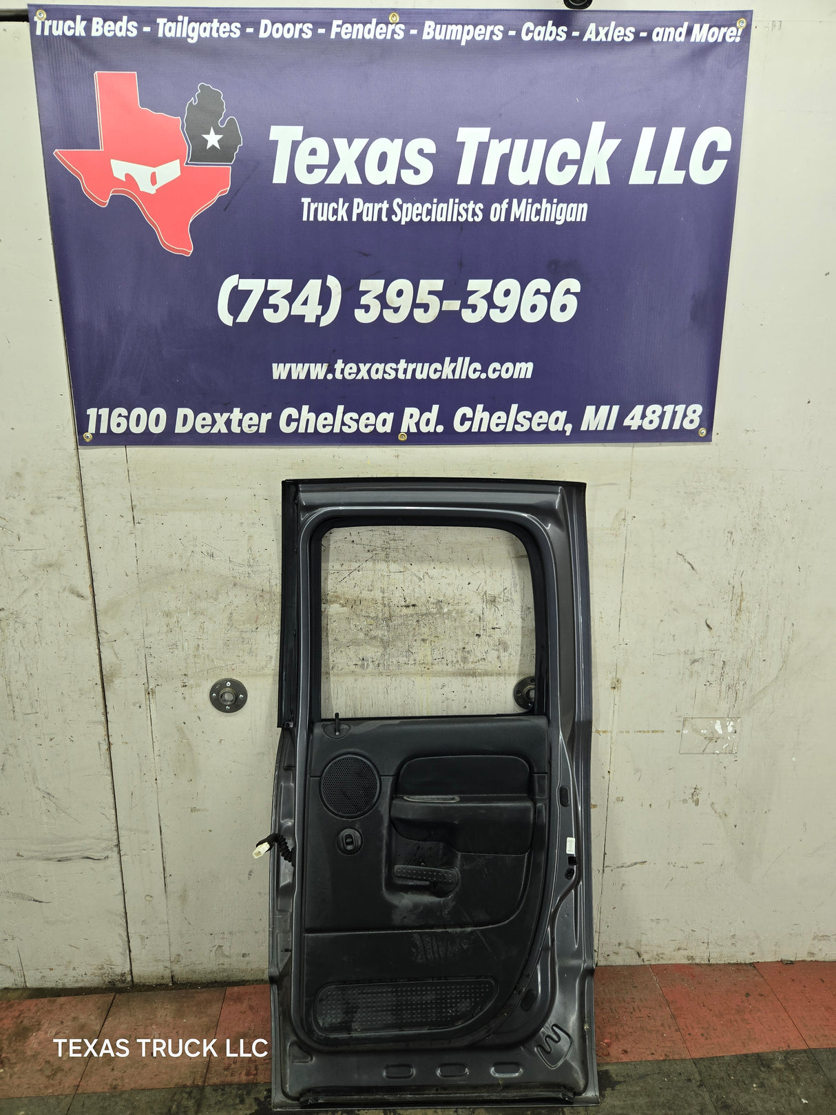 2003-2008 Dodge Ram 3rd Gen RH Passenger Side Rear Quad Cab Door 1500 2500 3500 4500 5500 - Grey