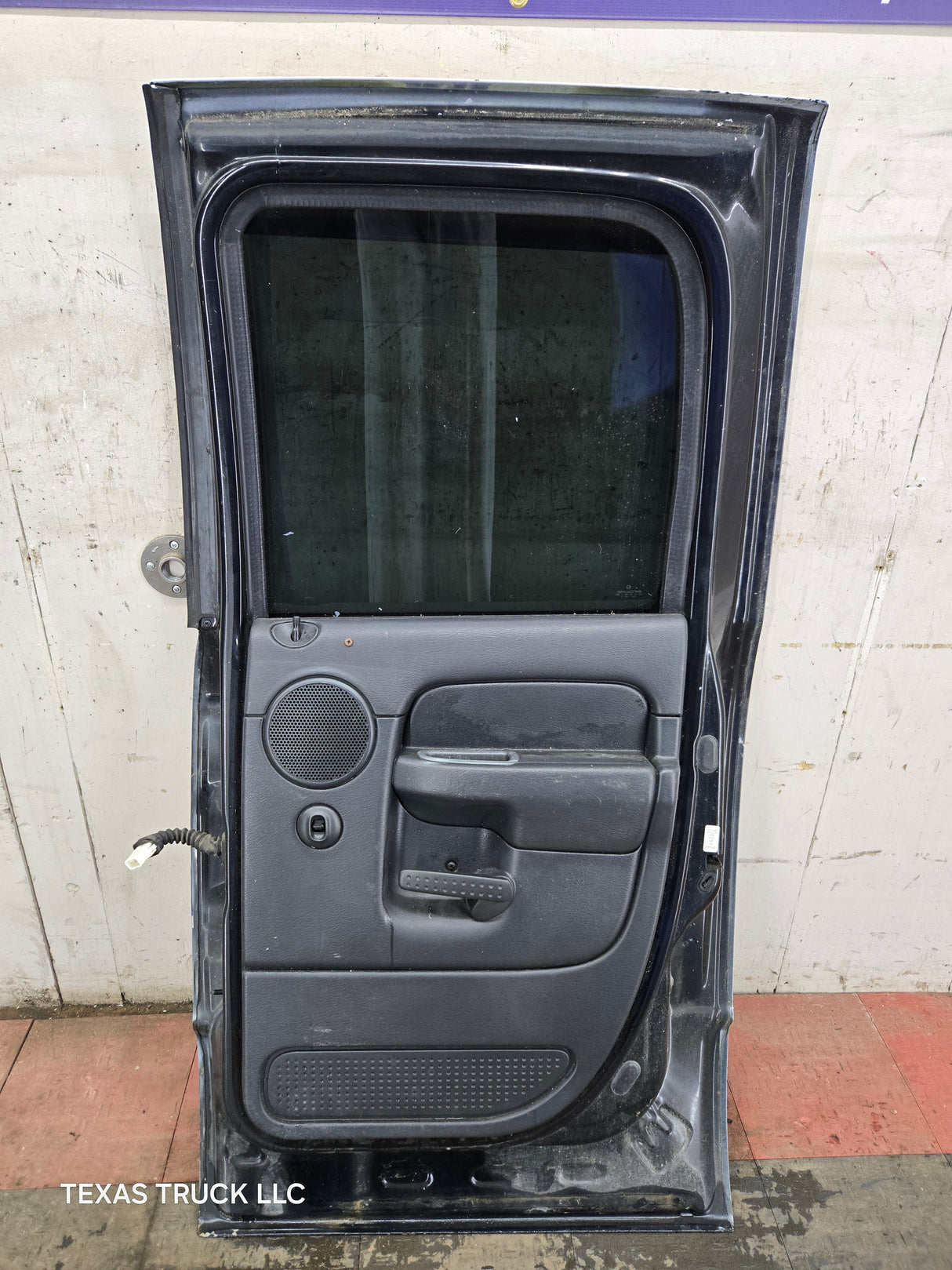 2003-2008 Dodge Ram 3rd Gen RH Passenger Side Rear Quad Cab Door 1500 2500 3500 4500 5500 - White/Black