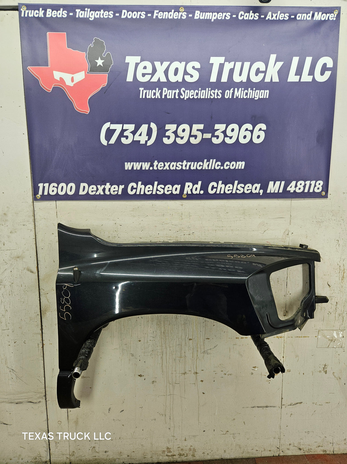 2006-2008 Dodge Ram 3rd Gen 1500 2500 3500 RH Passenger Side Fender - Black