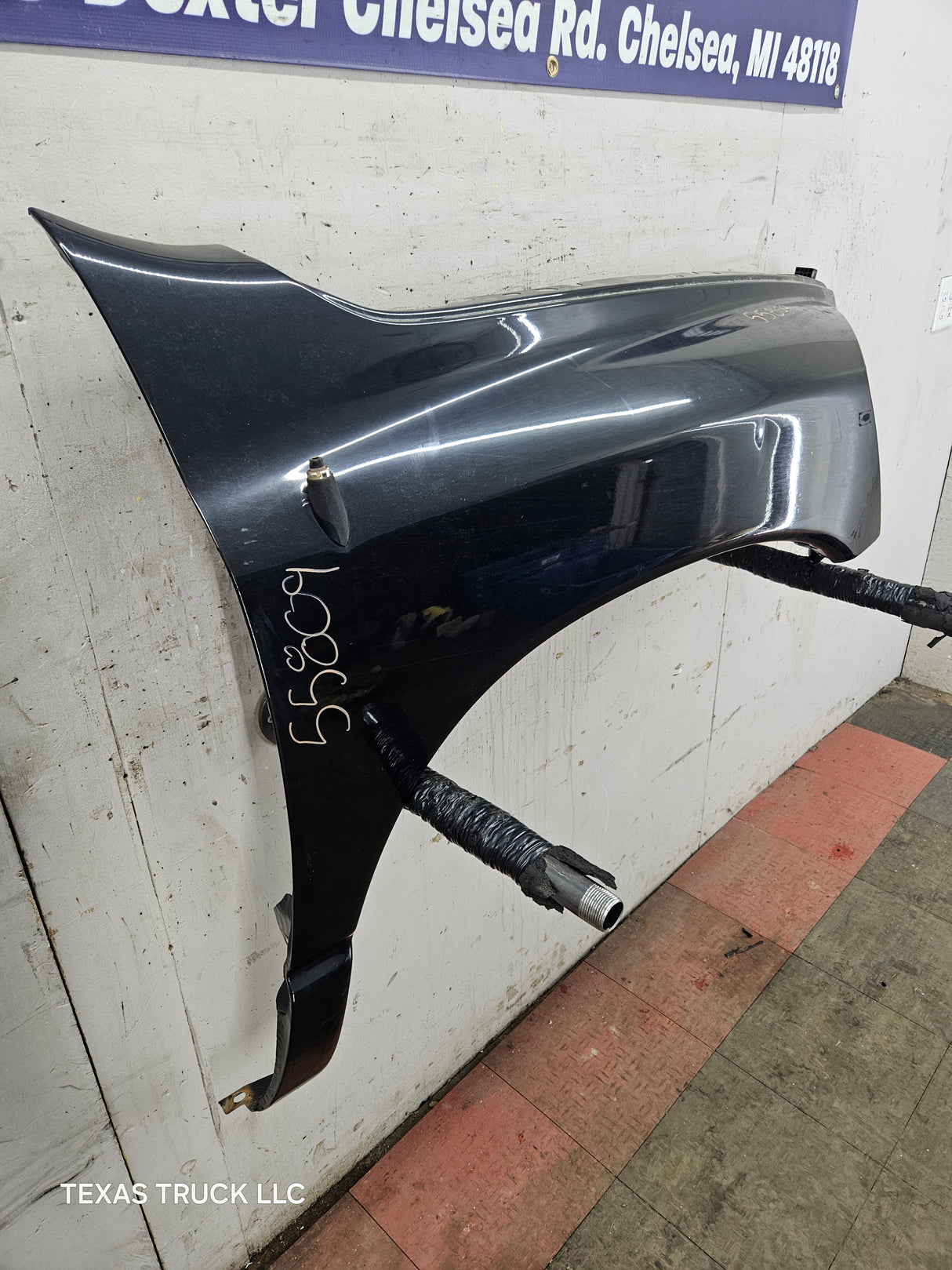 2006-2008 Dodge Ram 3rd Gen 1500 2500 3500 RH Passenger Side Fender - Black