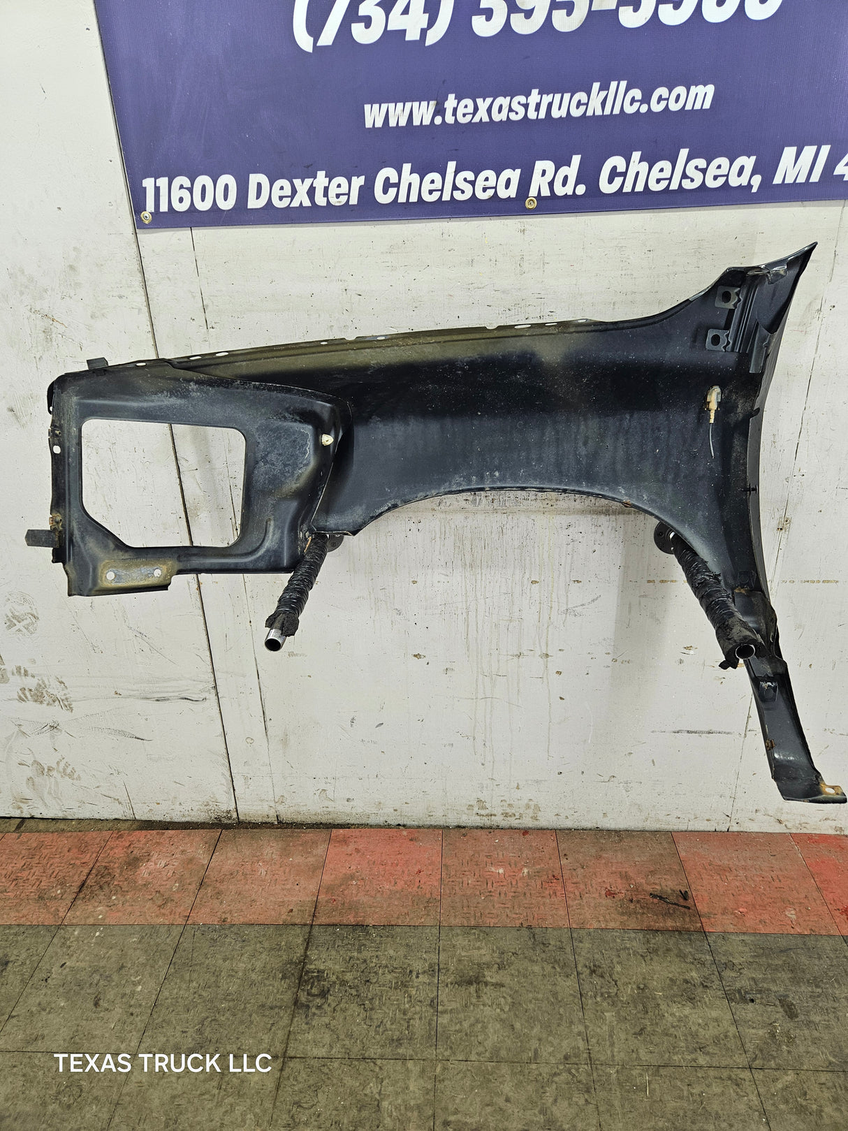 2006-2008 Dodge Ram 3rd Gen 1500 2500 3500 RH Passenger Side Fender - Black