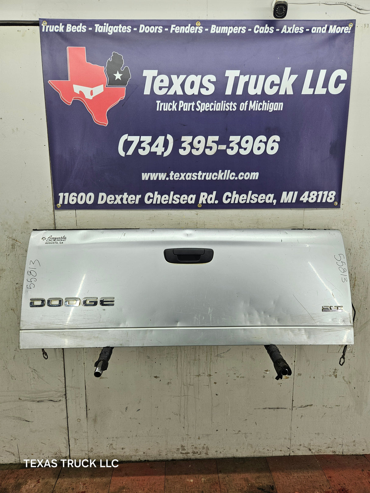 2003-2008 Dodge Ram 1500 2500 3500 3rd Gen Tailgate - Silver