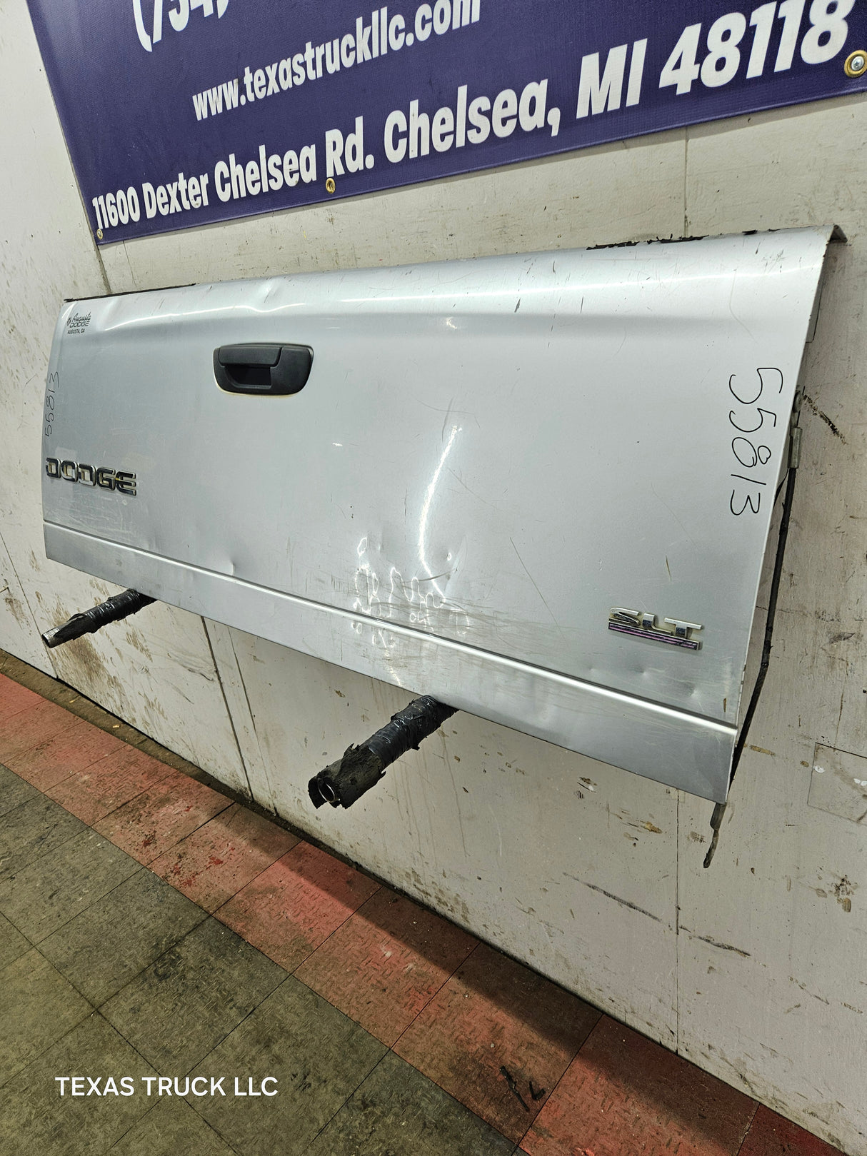 2003-2008 Dodge Ram 1500 2500 3500 3rd Gen Tailgate - Silver