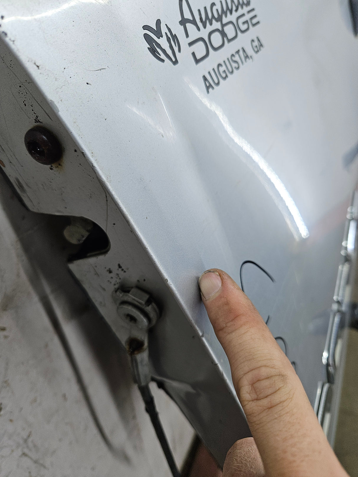 2003-2008 Dodge Ram 1500 2500 3500 3rd Gen Tailgate - Silver