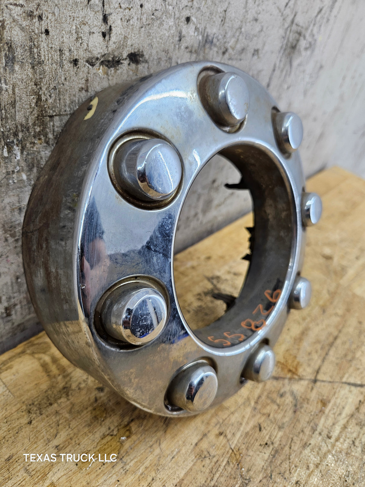 2008-2016 Ford Super Duty F250 F350 Front Hub Cap Chrome Center Cap 4x4 8 LUG