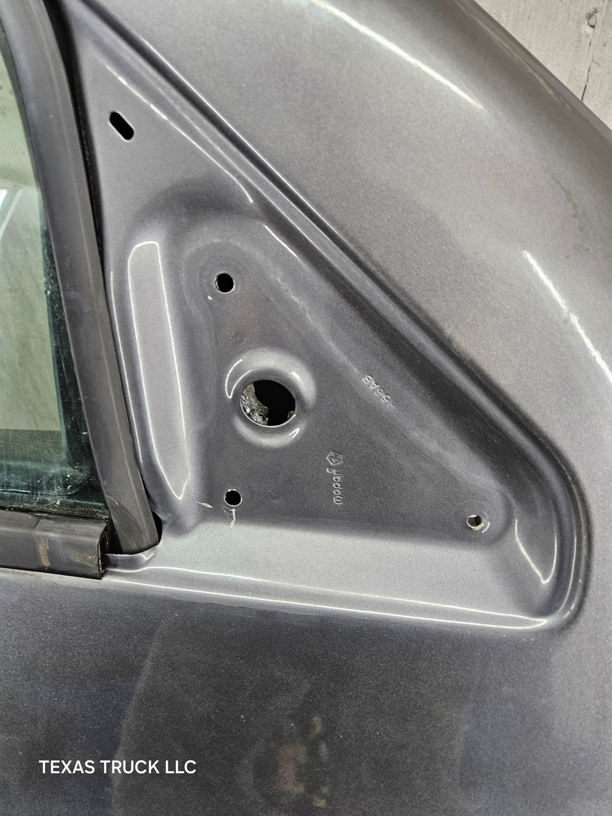 2003-2008 Dodge Ram 3rd Gen Passenger Side Front Quad Cab Crew Cab Door 1500 2500 3500 4500 5500 - Gray