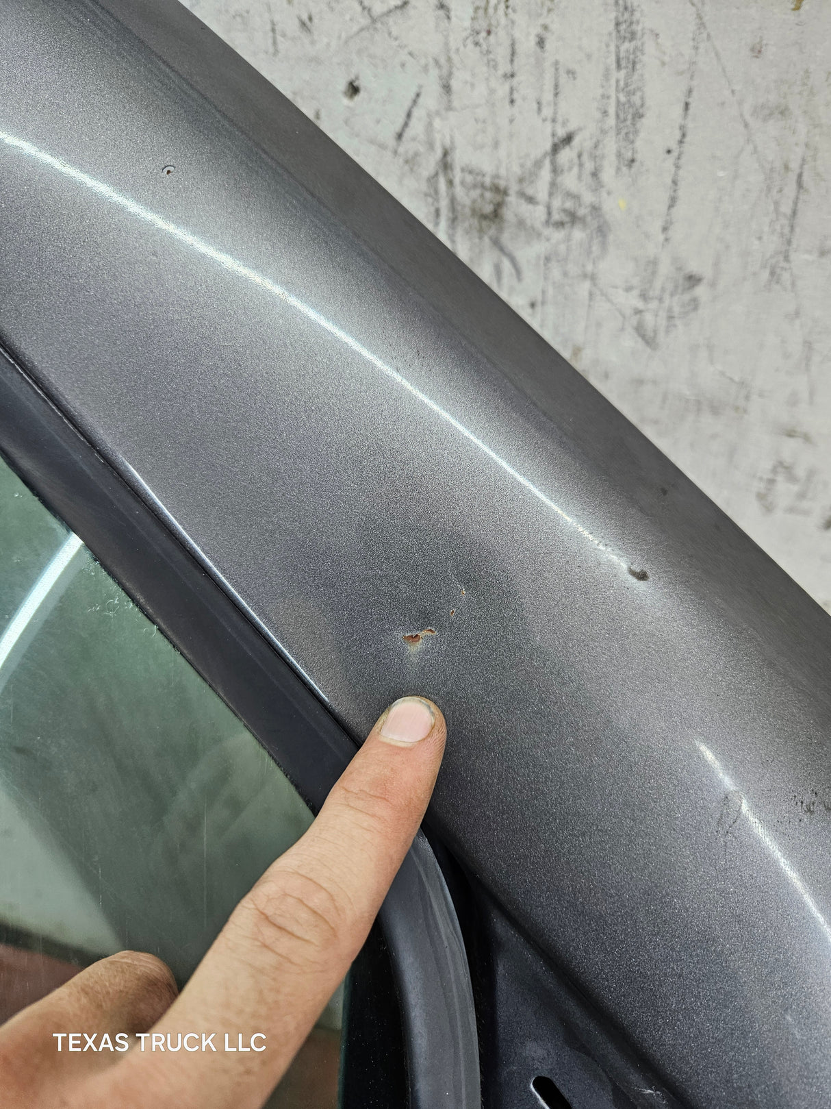 2003-2008 Dodge Ram 3rd Gen Passenger Side Front Quad Cab Crew Cab Door 1500 2500 3500 4500 5500 - Gray