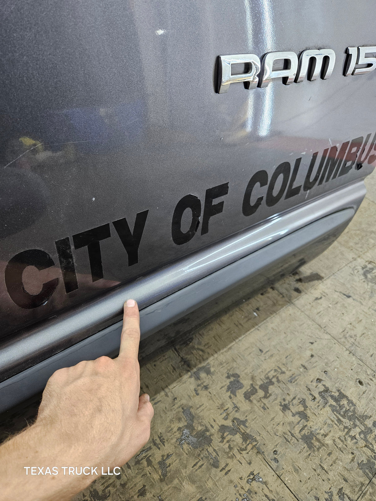 2003-2008 Dodge Ram 3rd Gen Passenger Side Front Quad Cab Crew Cab Door 1500 2500 3500 4500 5500 - Gray