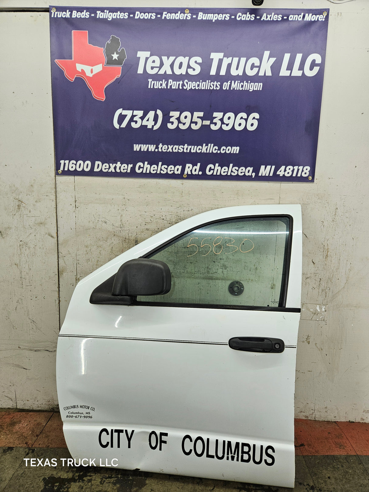 2003-2008 Dodge Ram 3rd Gen Driver Side Front Quad Cab Crew Cab Door 1500 2500 3500 4500 5500 - White