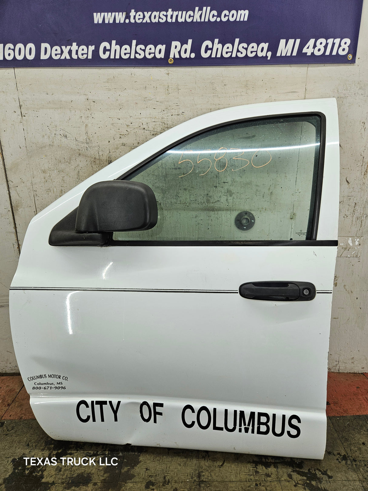 2003-2008 Dodge Ram 3rd Gen Driver Side Front Quad Cab Crew Cab Door 1500 2500 3500 4500 5500 - White