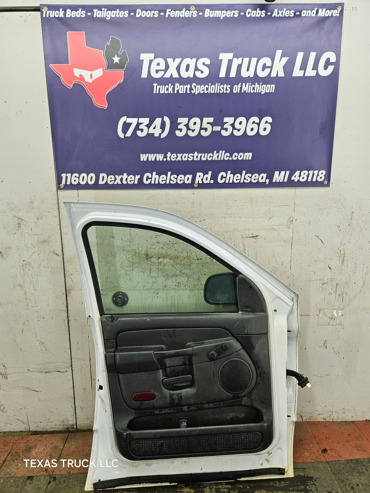 2003-2008 Dodge Ram 3rd Gen Driver Side Front Quad Cab Crew Cab Door 1500 2500 3500 4500 5500 - White