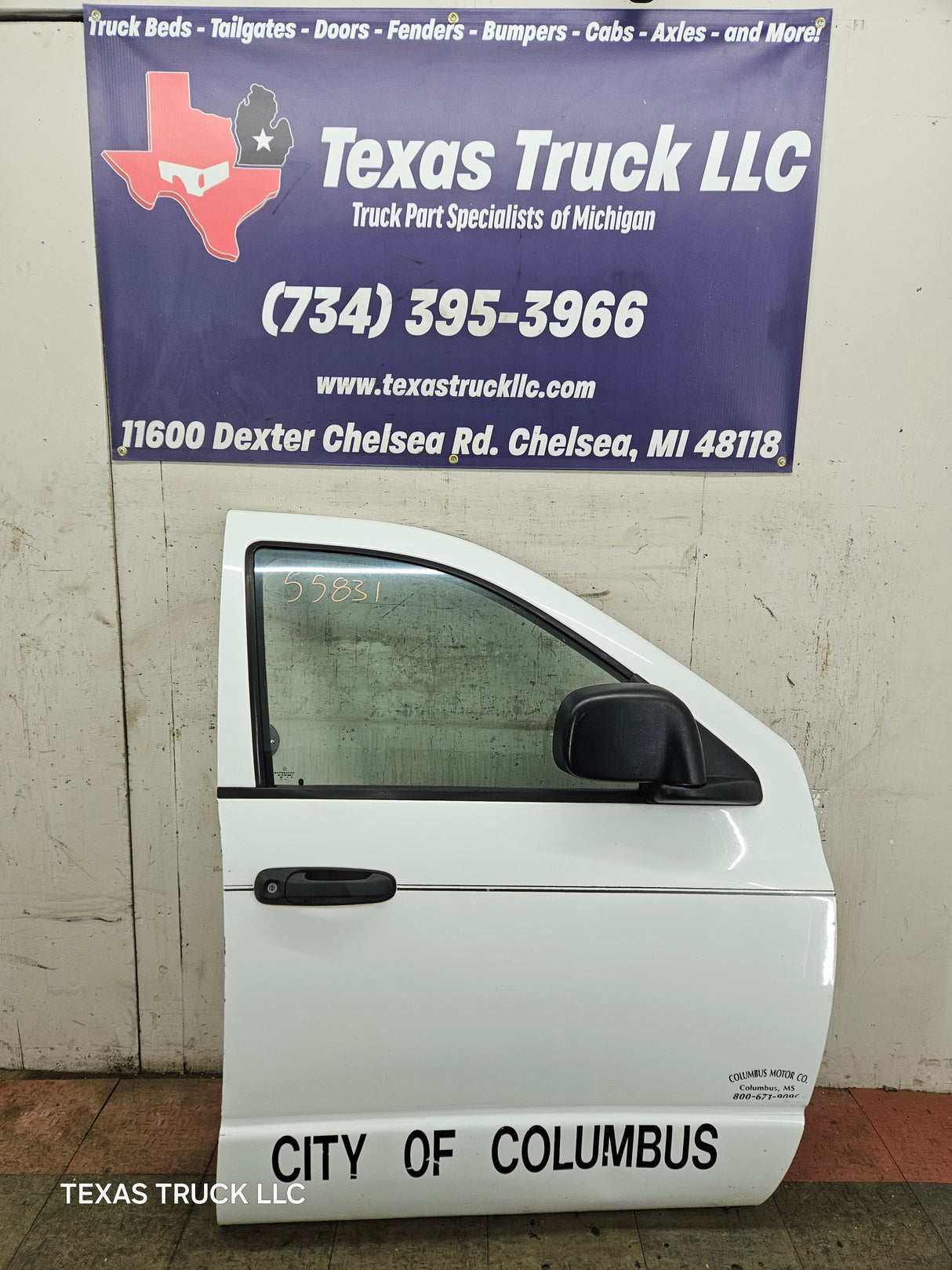 2003-2008 Dodge Ram 3rd Gen Passenger Side Front Quad Cab Crew Cab Door 1500 2500 3500 4500 5500 - White