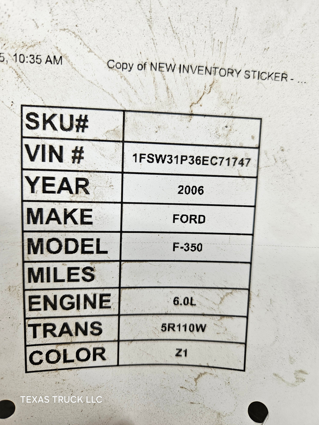 2003-2007 Ford Super Duty 6.0 6.0L Power Stroke Diesel Intake Air Box