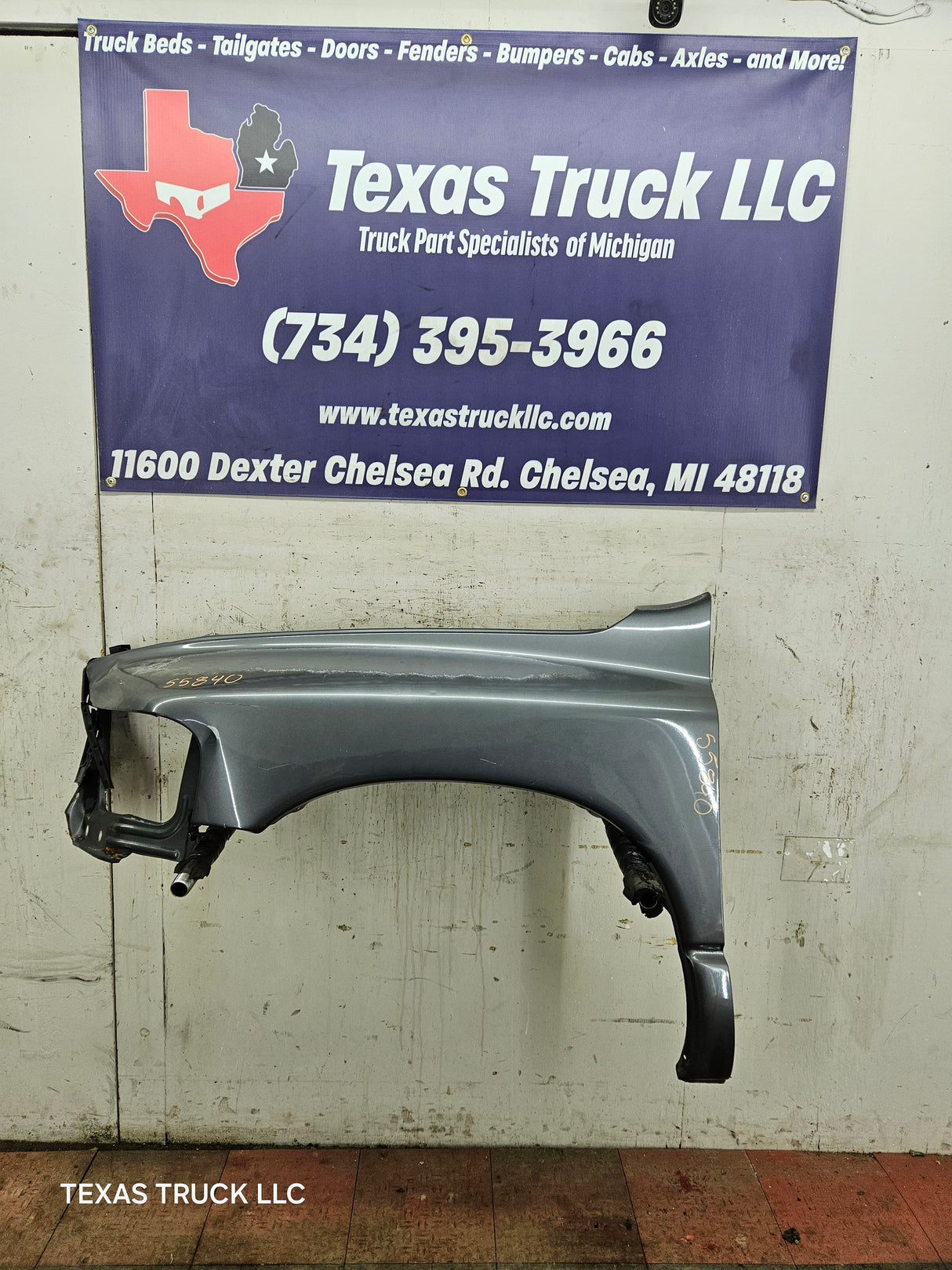 2003-2005 Dodge Ram 3rd Gen 1500 2500 3500 LH Driver Side Fender - Gray